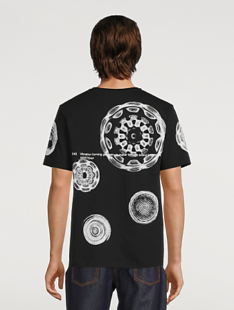 MSFTS Vibrations Graphic T-Shirt Mens Black
