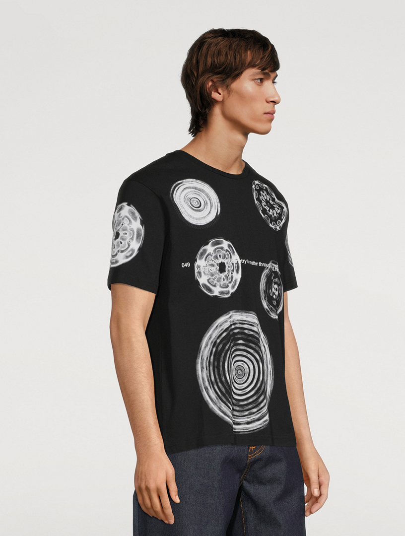 MSFTS Tee-shirt graphique Vibrations Hommes Noir