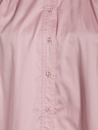 AJE Yvette Pleated Shirt Dress Women's Pink