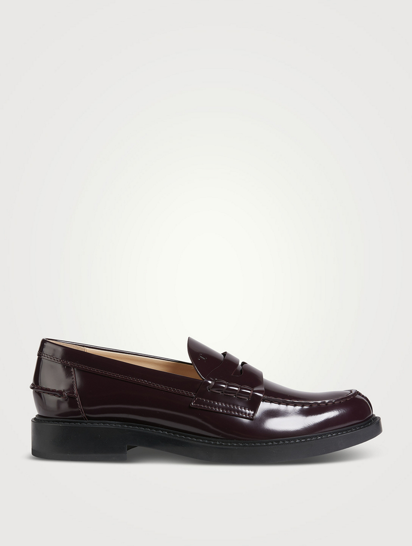 TOD'S Leather Loafers | Holt Renfrew Canada