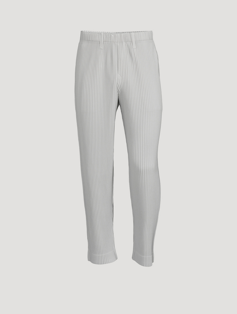 HOMME PLISSÉ ISSEY MIYAKE Basics Straight Leg Pants | Holt Renfrew ...