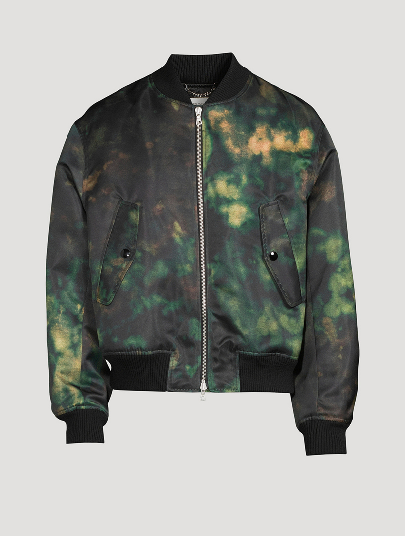 DRIES VAN NOTEN Verso Bomber Jacket In Acid Print | Holt Renfrew