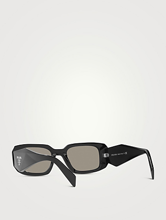 PRADA Rectangular Sunglasses Women's Black