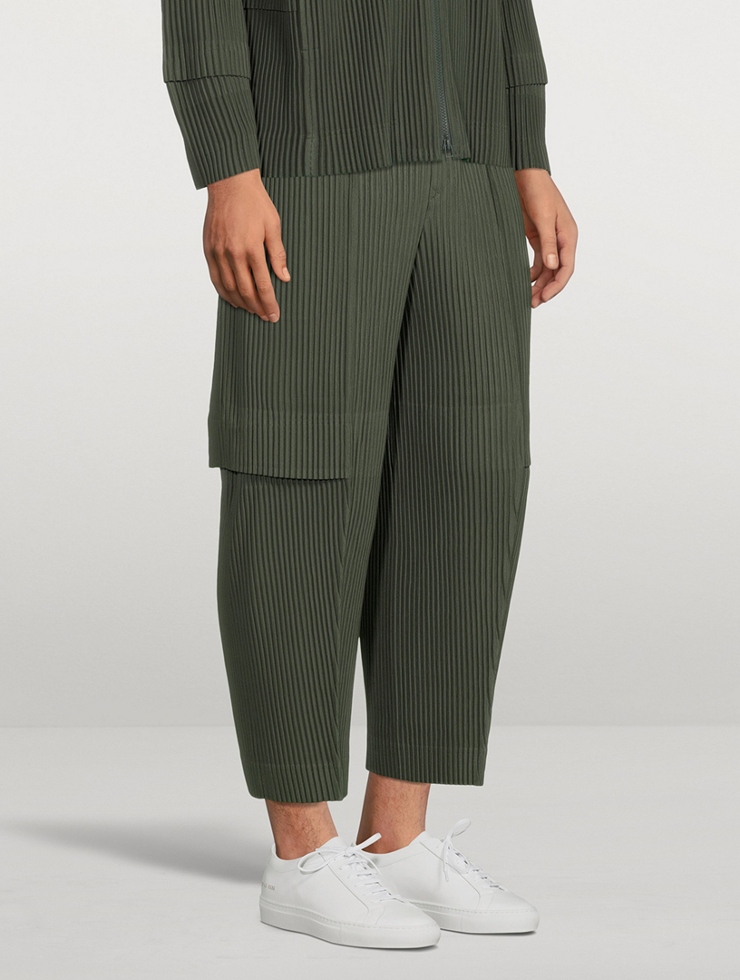 HOMME PLISSÉ ISSEY MIYAKE Cargo Wide-Leg Pants | Holt Renfrew Canada HOMME PLISSÉ ISSEY MIYAKE Cargo Wide-Leg Pants | Holt Renfrew Canada