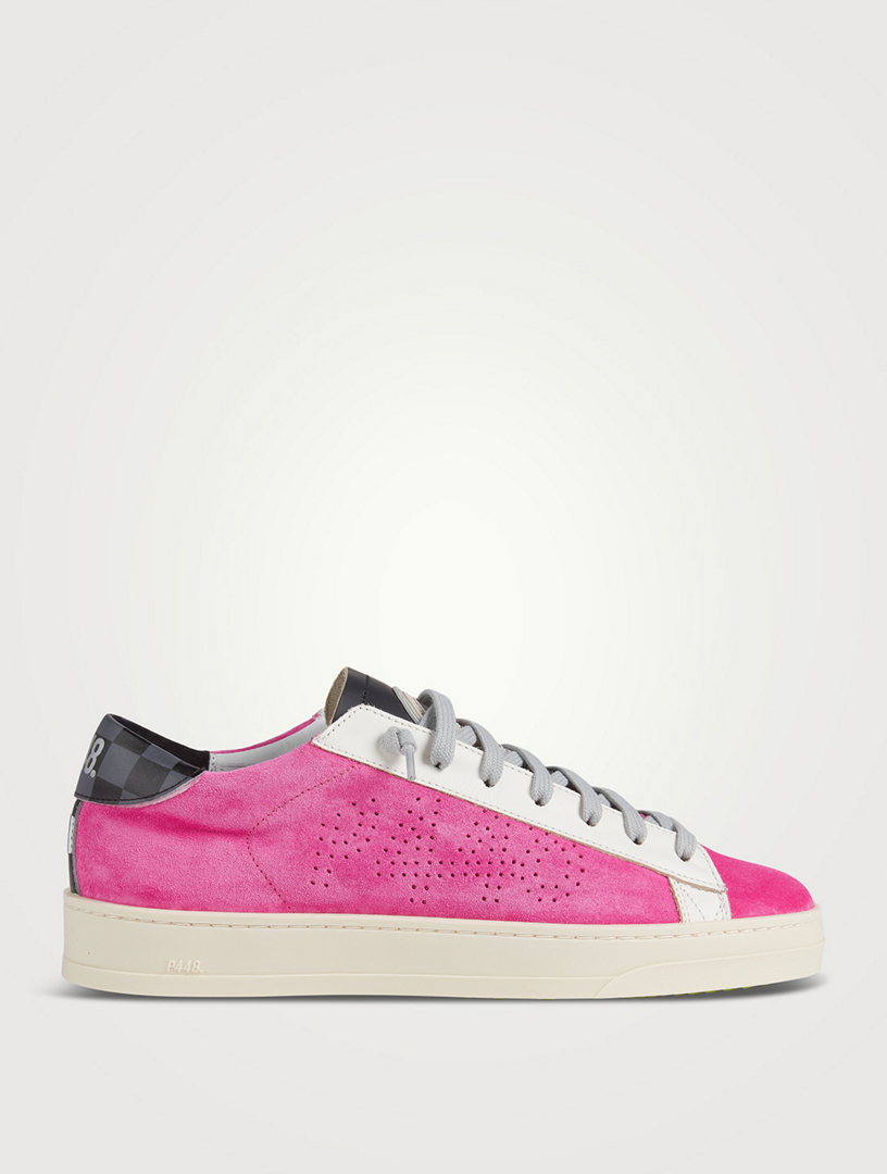 nurture jaquee perforated suede sneakers