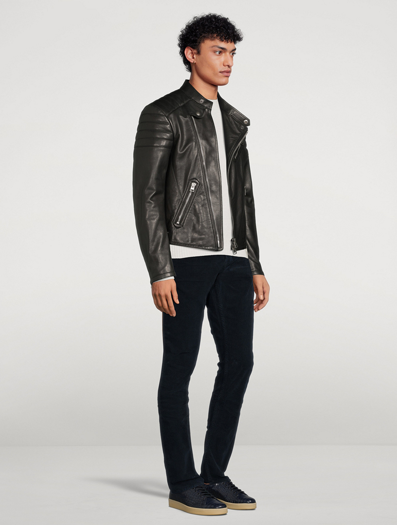 tom ford leather moto jacket