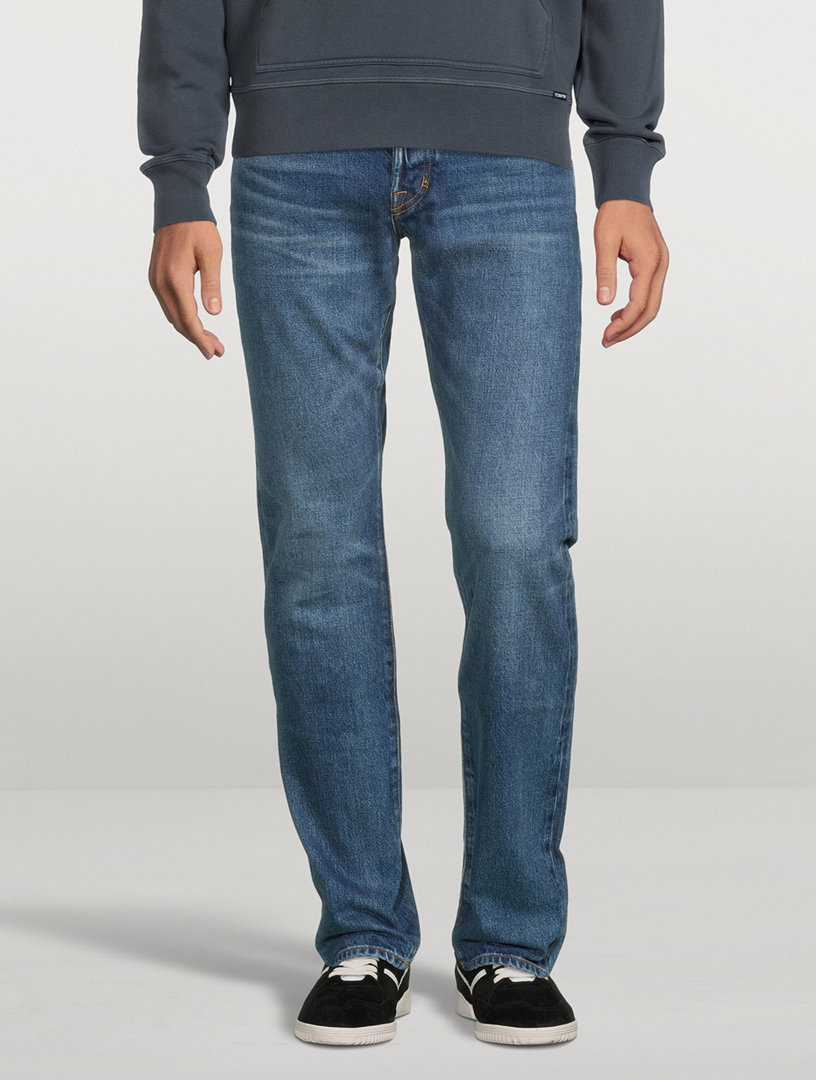 TOM FORD Japanese Selvedge Slim-Fit Jeans | Holt Renfrew Canada