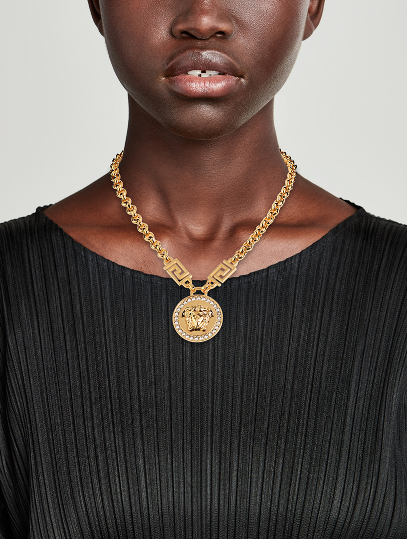 versace necklace womens