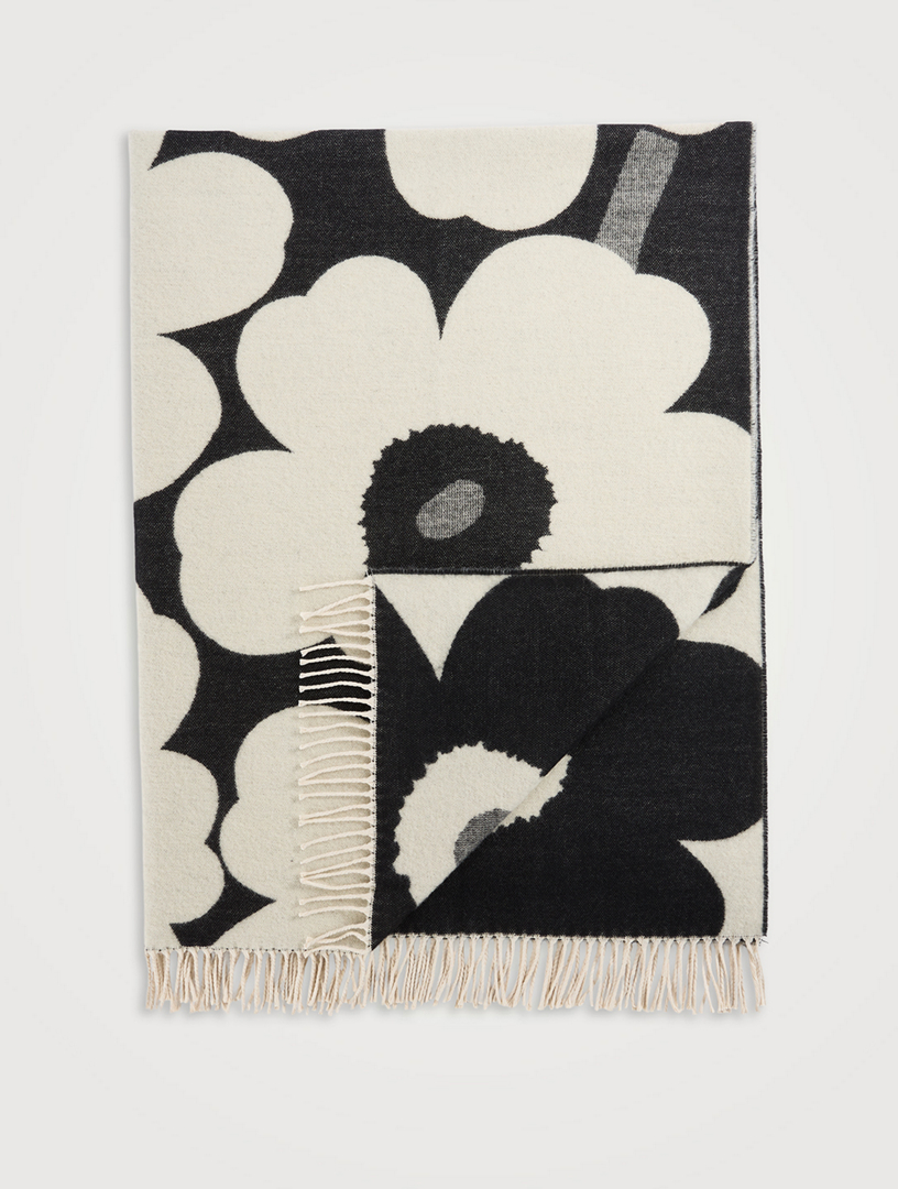 MARIMEKKO Unikko Blanket | Holt Renfrew Canada