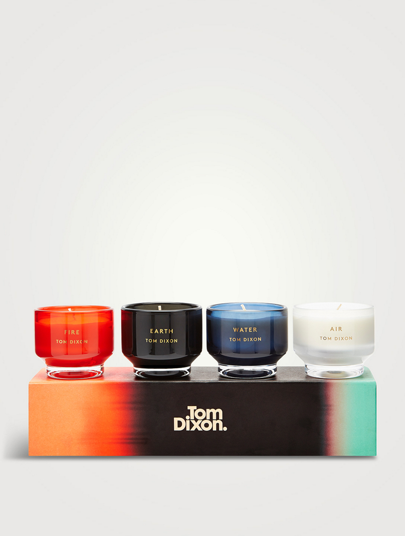 TOM DIXON Four-Piece Scented Candle Gift Set Home Multi