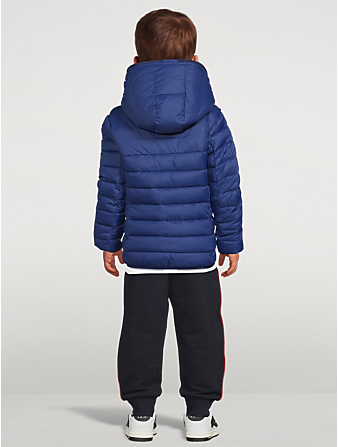 SAVE THE DUCK Kids Cory Quilted Puffer Jacket Enfants Bleu