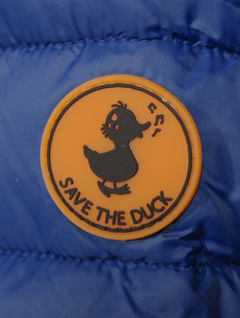 SAVE THE DUCK Kids Cory Quilted Puffer Jacket Enfants Bleu