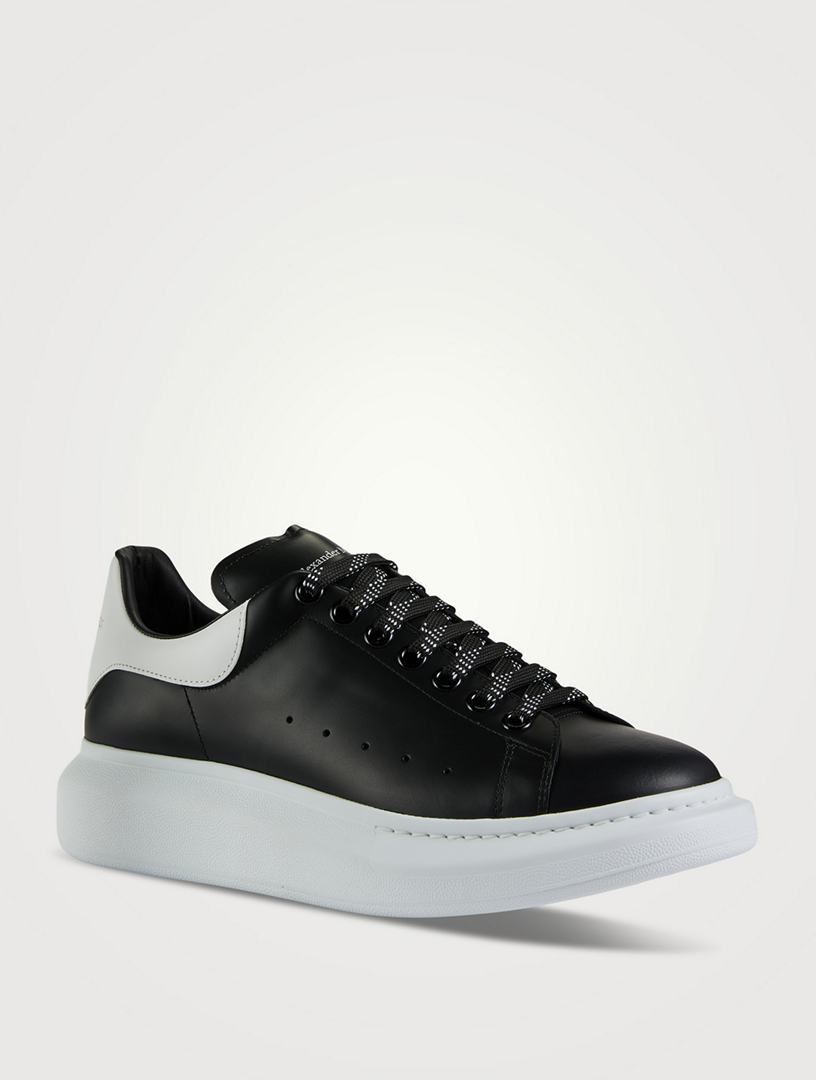 ALEXANDER MCQUEEN Oversized Leather Sneakers | Holt Renfrew Canada