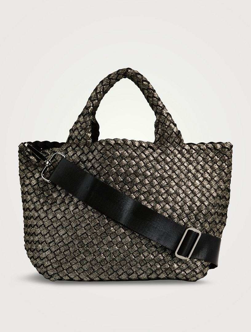 NAGHEDI Mini St. Barths Metallic Tote Bag Holt Renfrew Canada