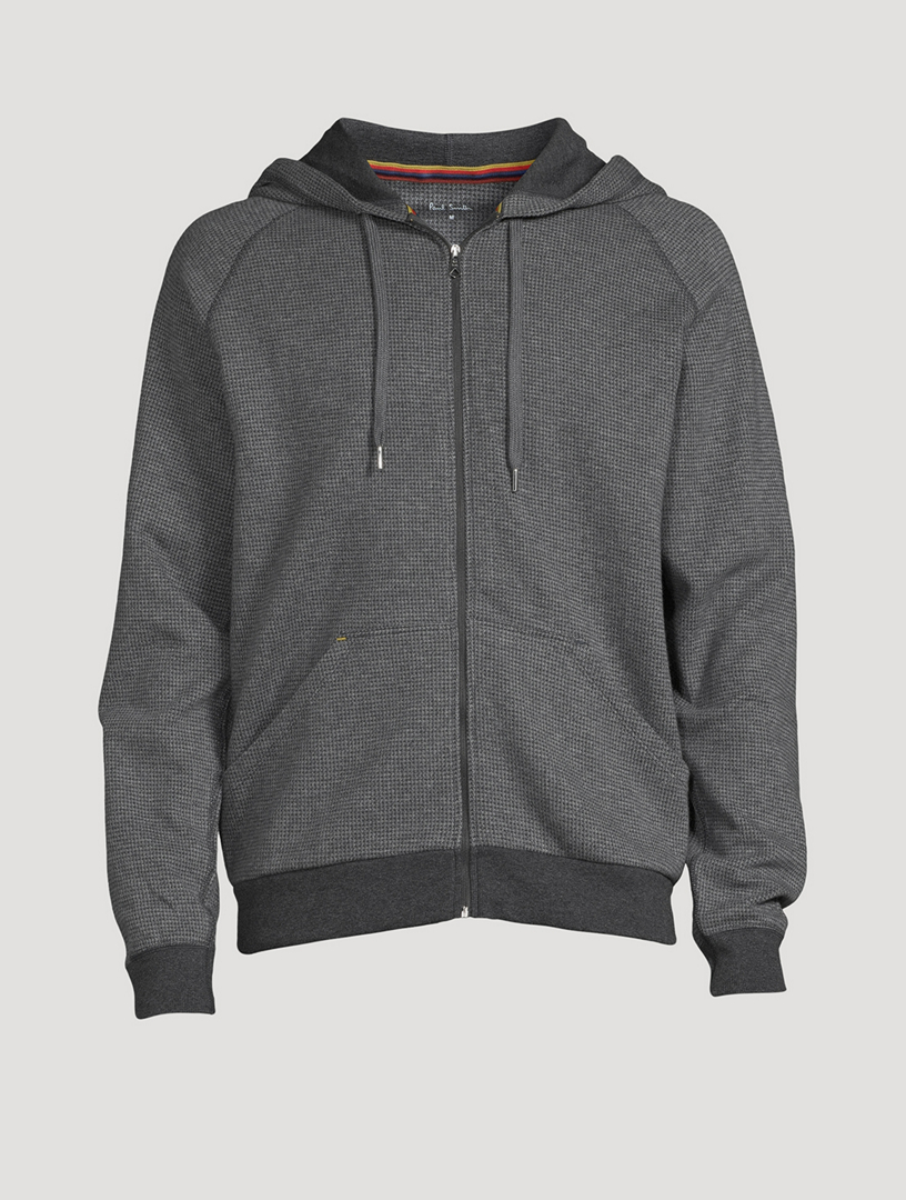 PAUL SMITH Cotton Waffle Zip Hoodie | Holt Renfrew Canada