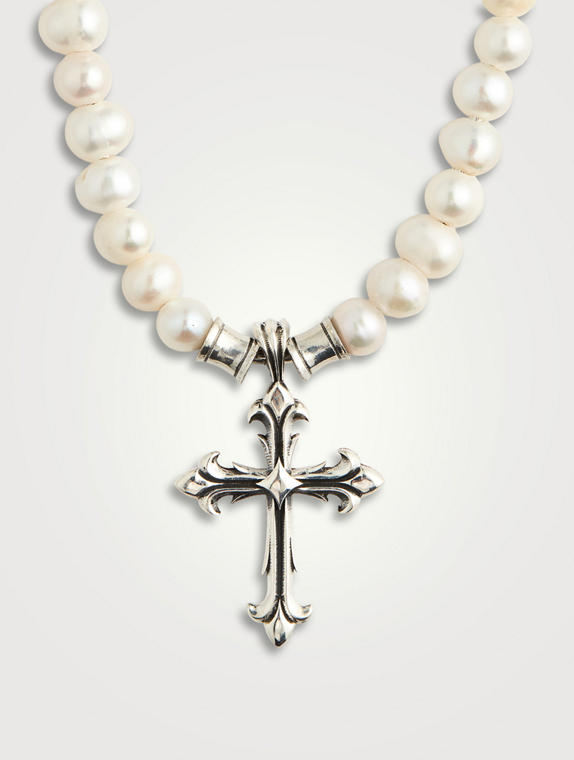 しゃろこ様 pearl cross necklace | ashurnews.com