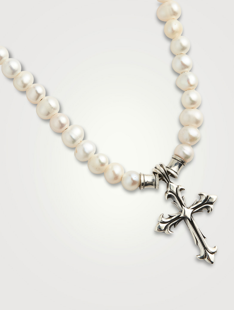 しゃろこ様 pearl cross necklace | atlarastable.com