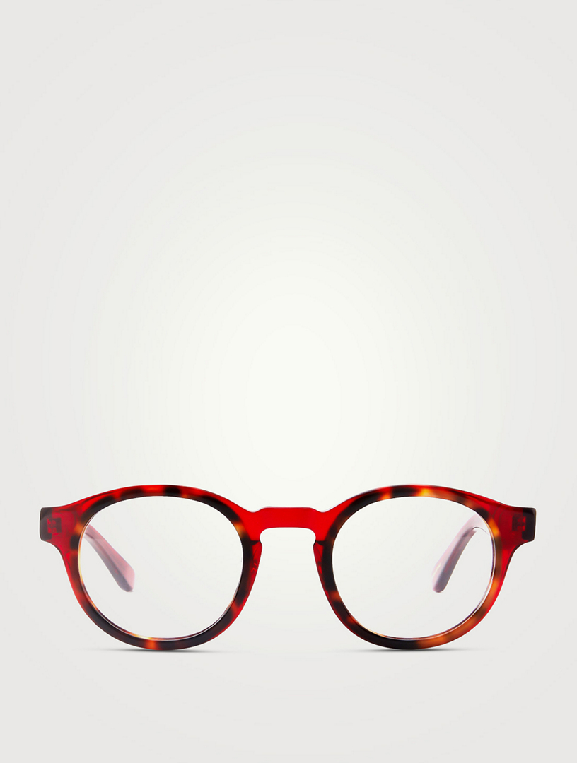 FRENCH KIWIS Alexis Optical Round Reader Glasses Women's Red