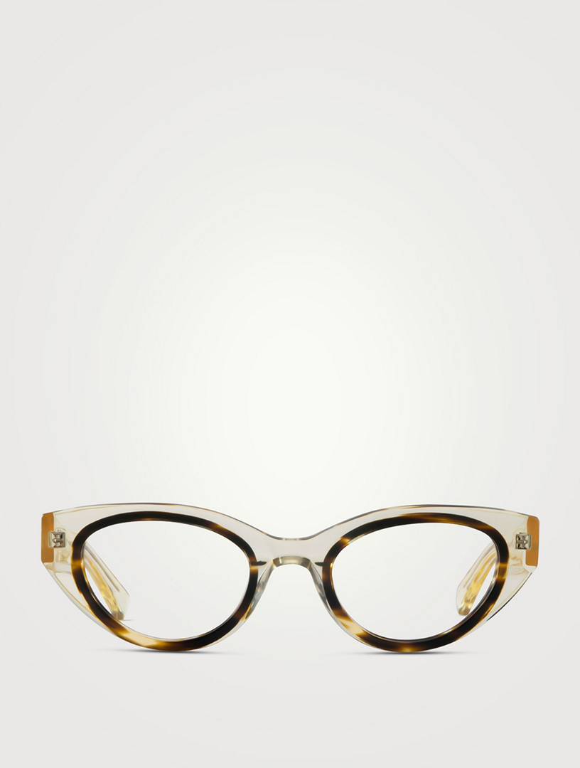 FRENCH KIWIS Camille Optical Cat Eye Reader Glasses Women's Beige