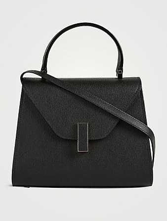Mini Iside Leather Top Handle Bag