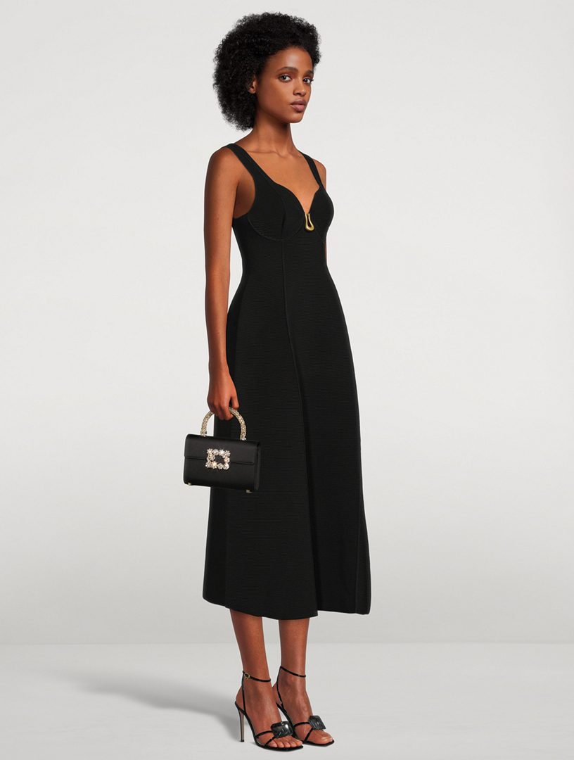 AJE Sylvette Knit Midi Dress Holt Renfrew Canada