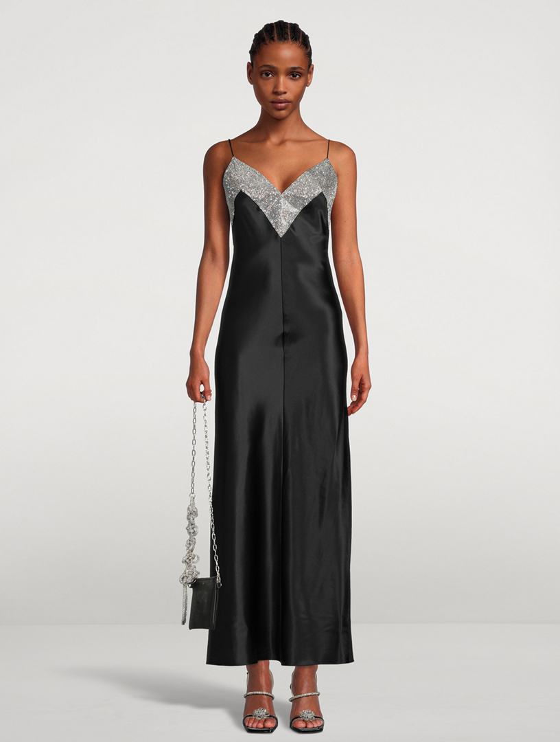 NUÉ Vivienne Silk Maxi Dress Holt Renfrew Canada