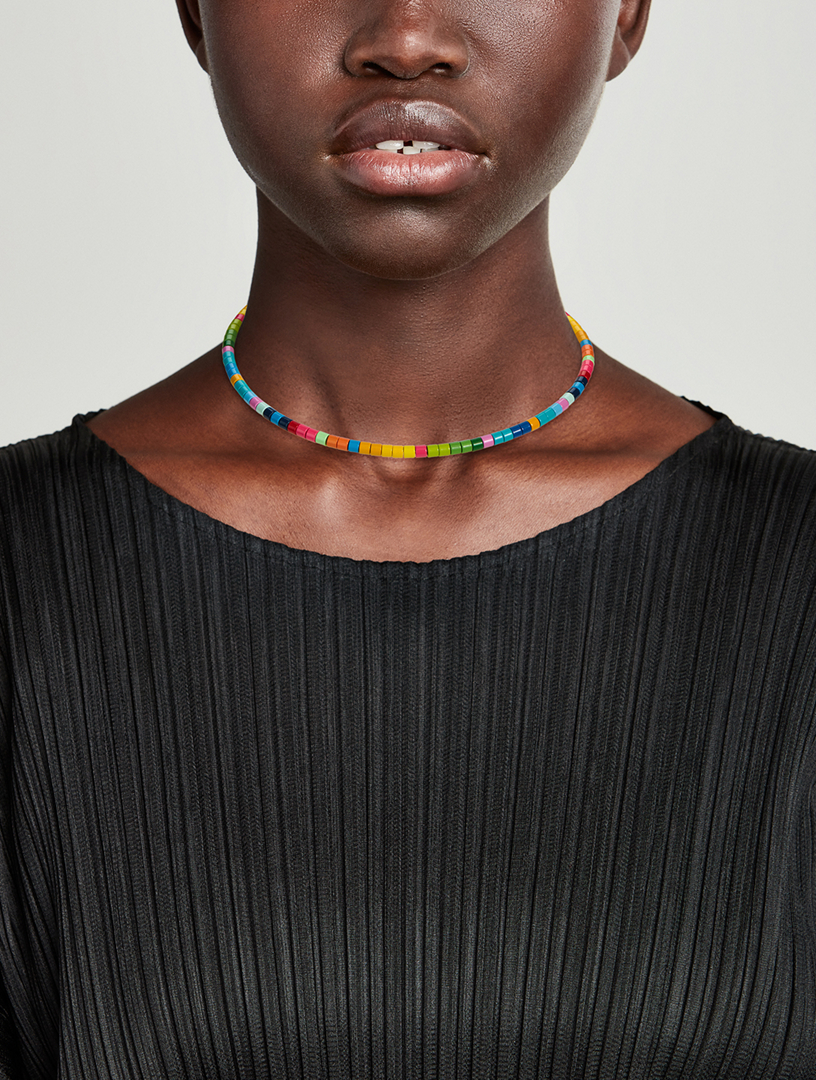 ROXANNE ASSOULIN Starburst Beaded Collar Necklace Women's Multi