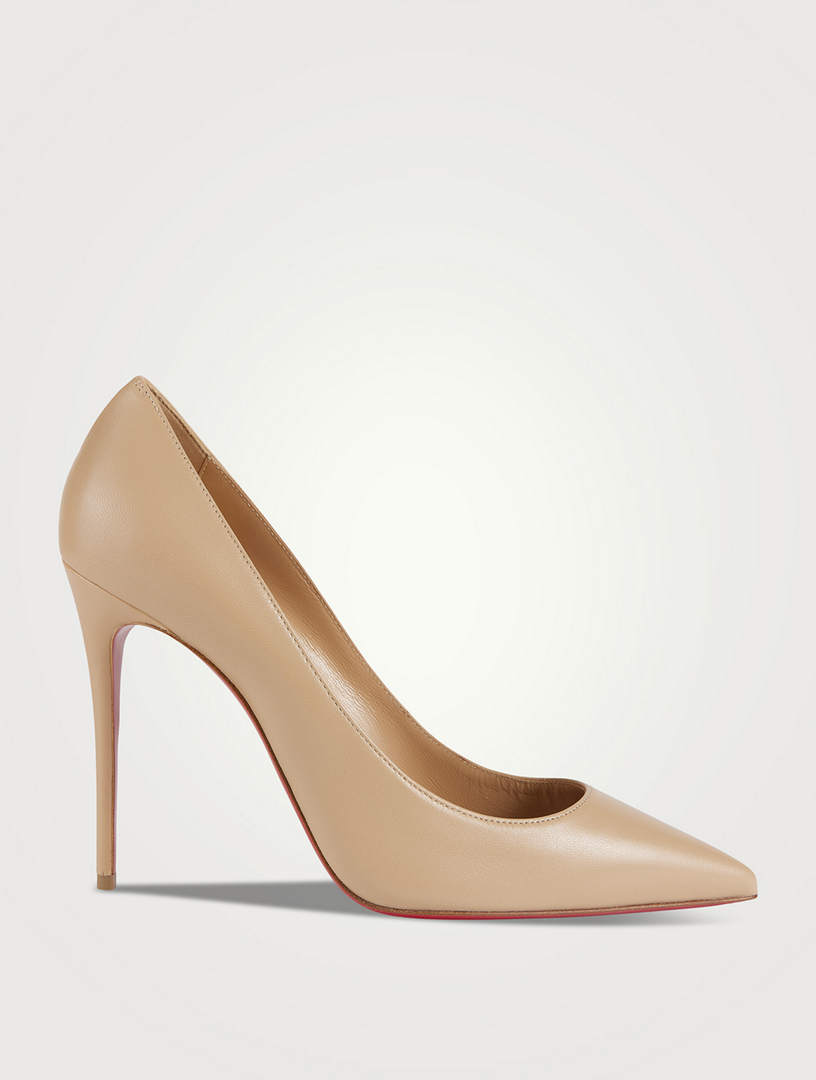 Christian Louboutin Kate 100 Leather Pumps Holt Renfrew Canada 0507