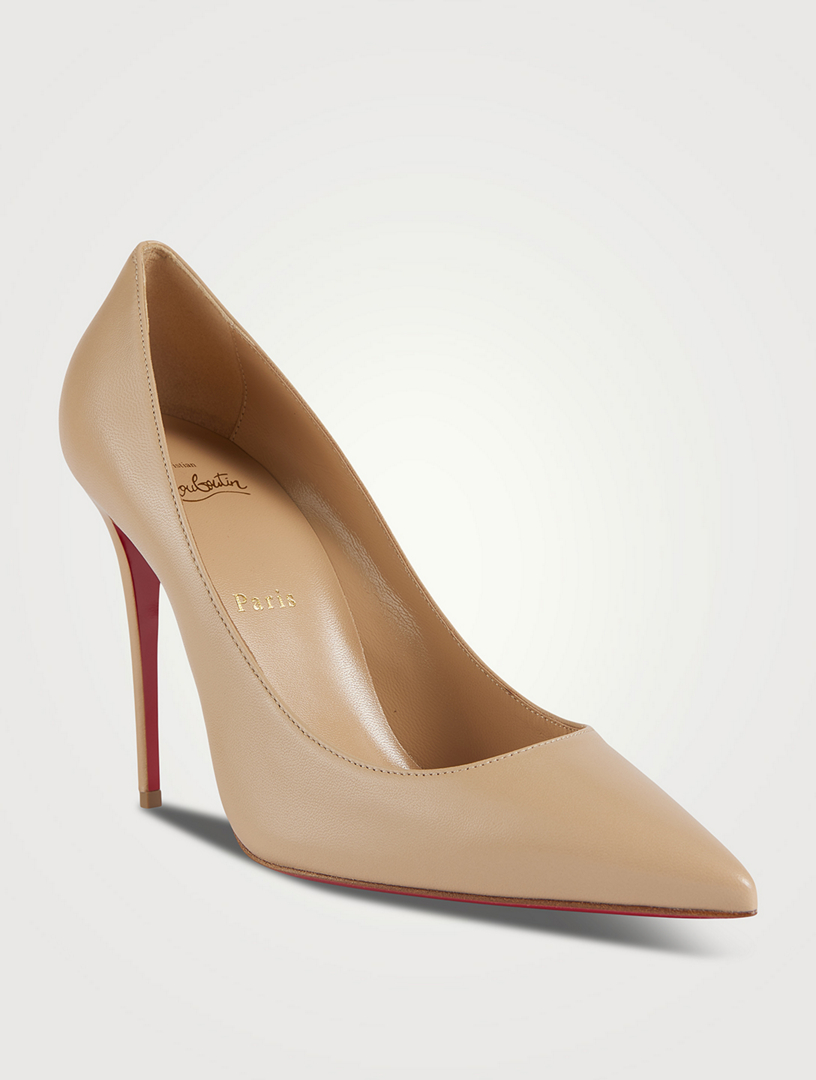 CHRISTIAN LOUBOUTIN Kate 100 Leather Pumps | Holt Renfrew Canada