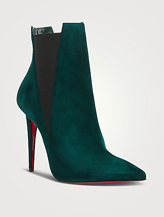 CHRISTIAN LOUBOUTIN Astribooty Suede Ankle Boots Women's Black
