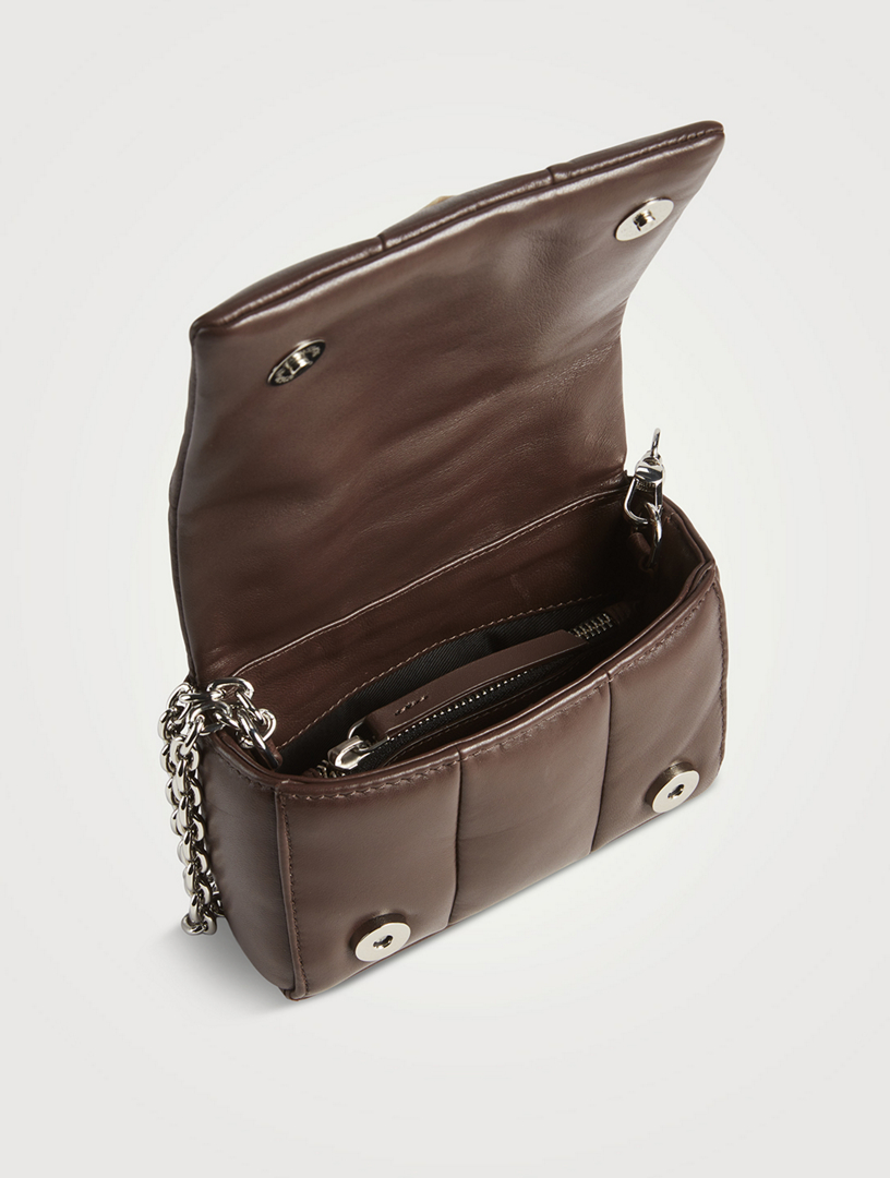 STAND STUDIO Ery Quilted Leather Clutch Holt Renfrew Canada