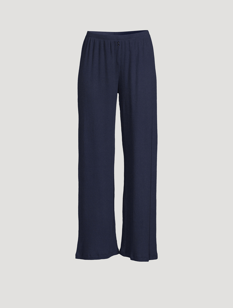 Soleil Ribbed Pajama Pants