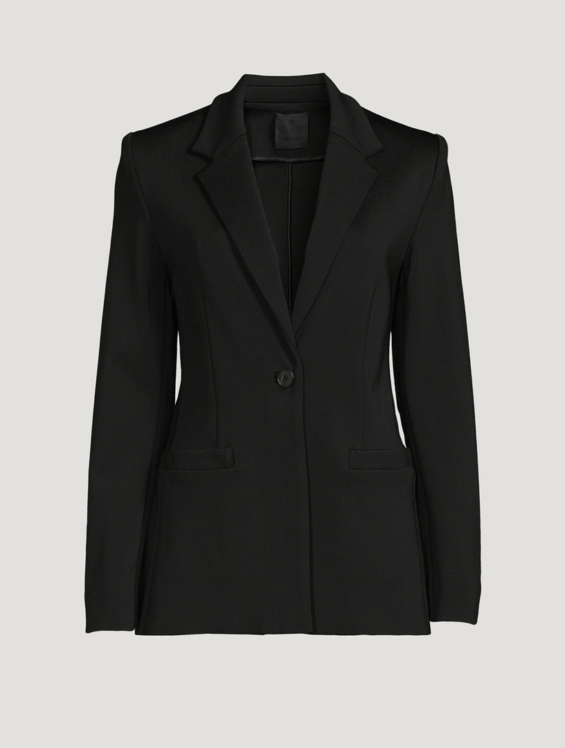 Slim Mesh Blazer
