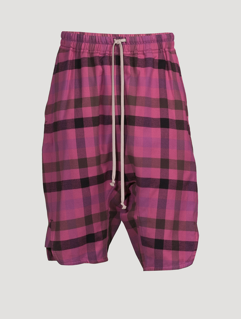 Basket Swinger Shorts In Plaid Print