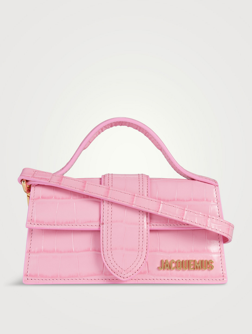 JACQUEMUS Le Bambino CrocEmbossed Leather Envelope Bag Holt Renfrew
