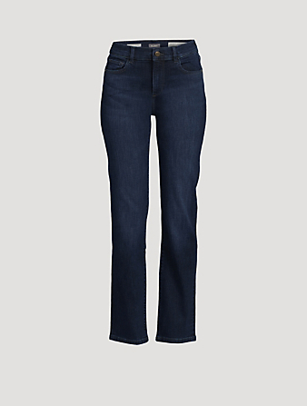Mara Mid-Rise Straight Jeans