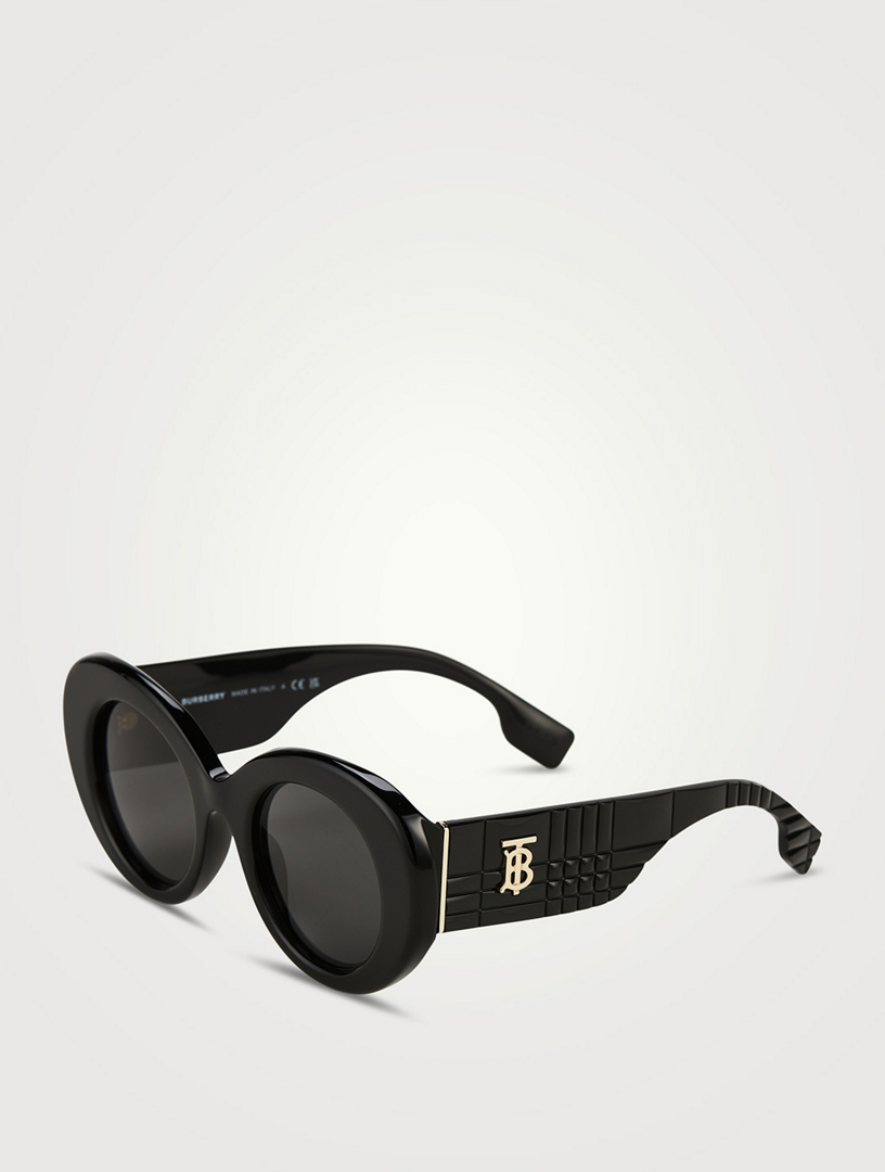BURBERRY BE4370U Margot Round Sunglasses | Holt Renfrew Canada