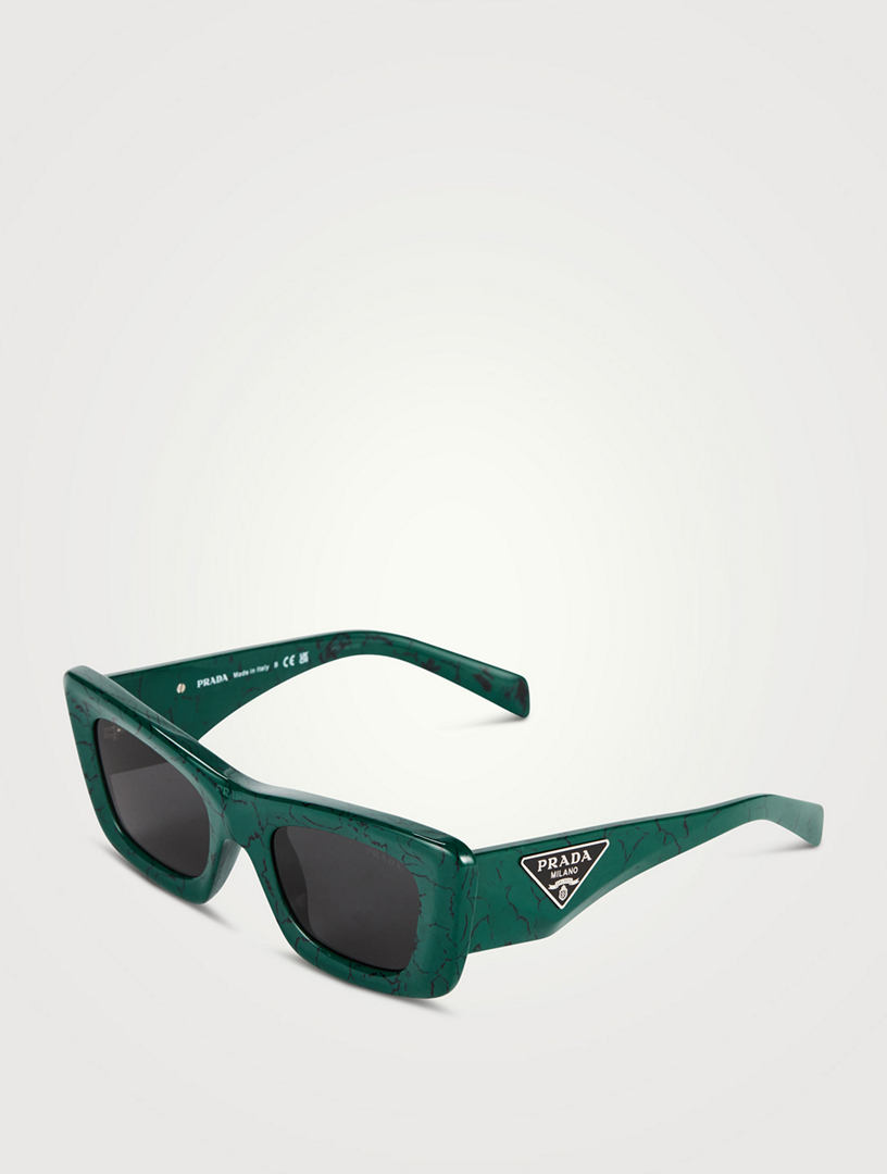 PRADA Symbole Rectangular Cat Eye Sunglasses | Holt Renfrew Canada