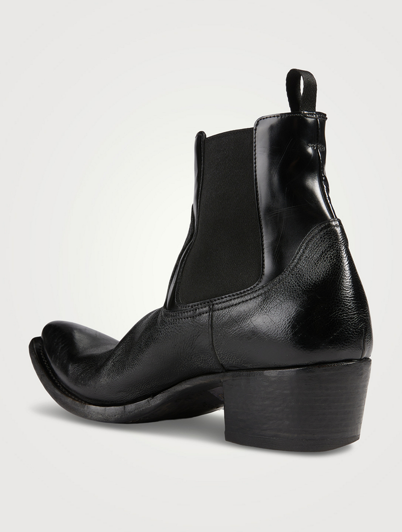 PRADA Leather Cowboy Boots | Holt Renfrew Canada