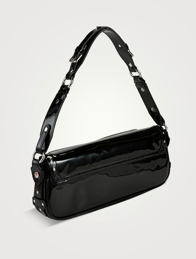 BY FAR Maddy Patent Leather Shoulder Bag Holt Renfrew Canada