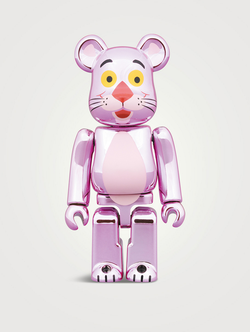 BEARBRICK Pink Panther Chrome 100% & 400% Be@rbrick Set | Holt