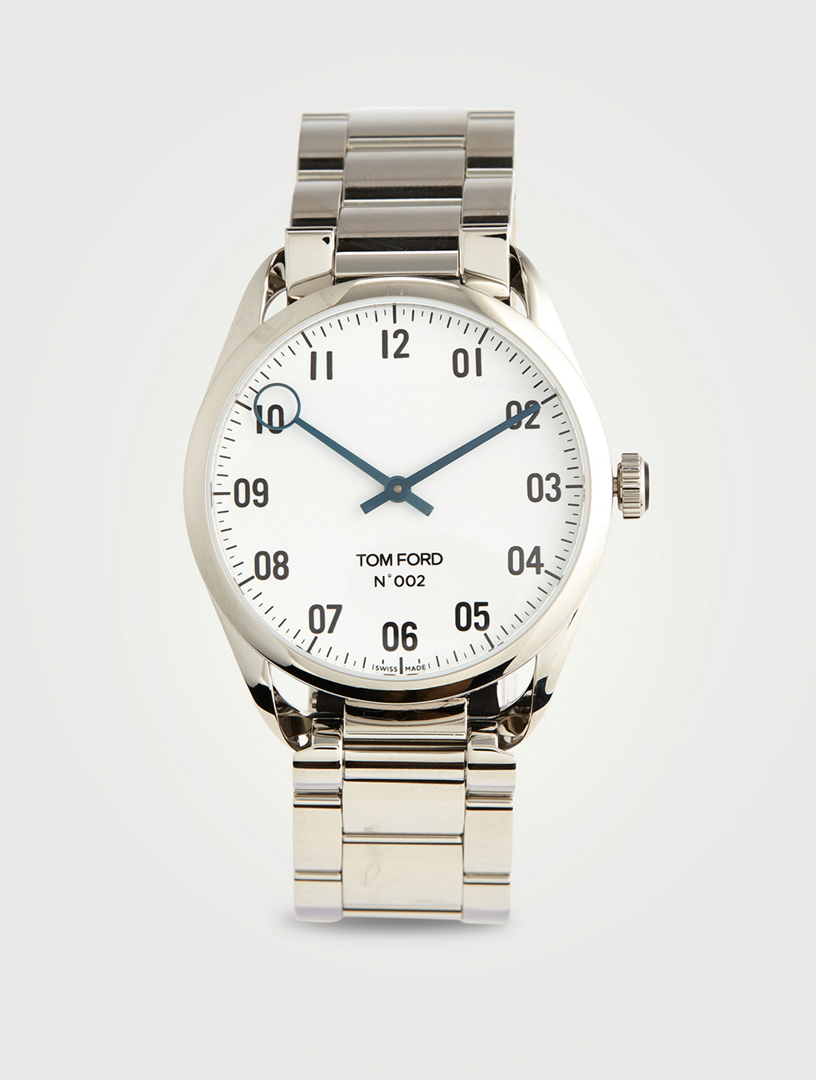 TOM FORD No. 002 Large Polished Stainless Steel Watch Case, 38mm | Holt  Renfrew Canada