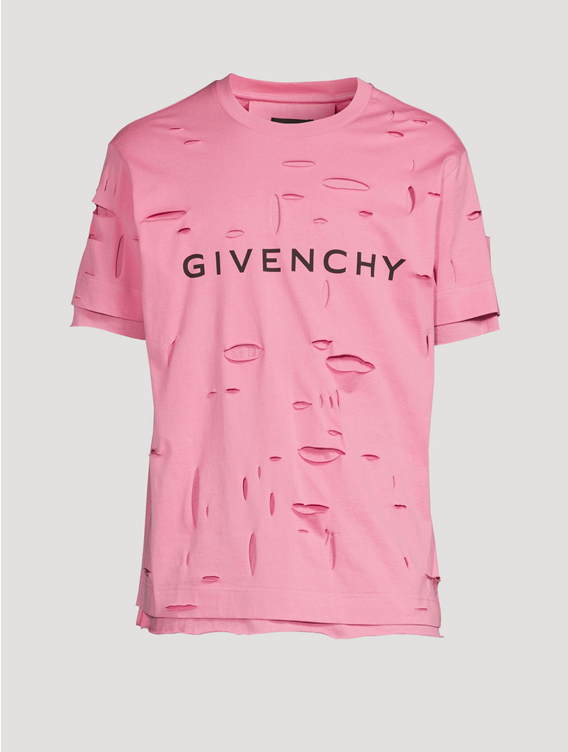 GIVENCHY Layered Hole T-Shirt | Holt Renfrew Canada