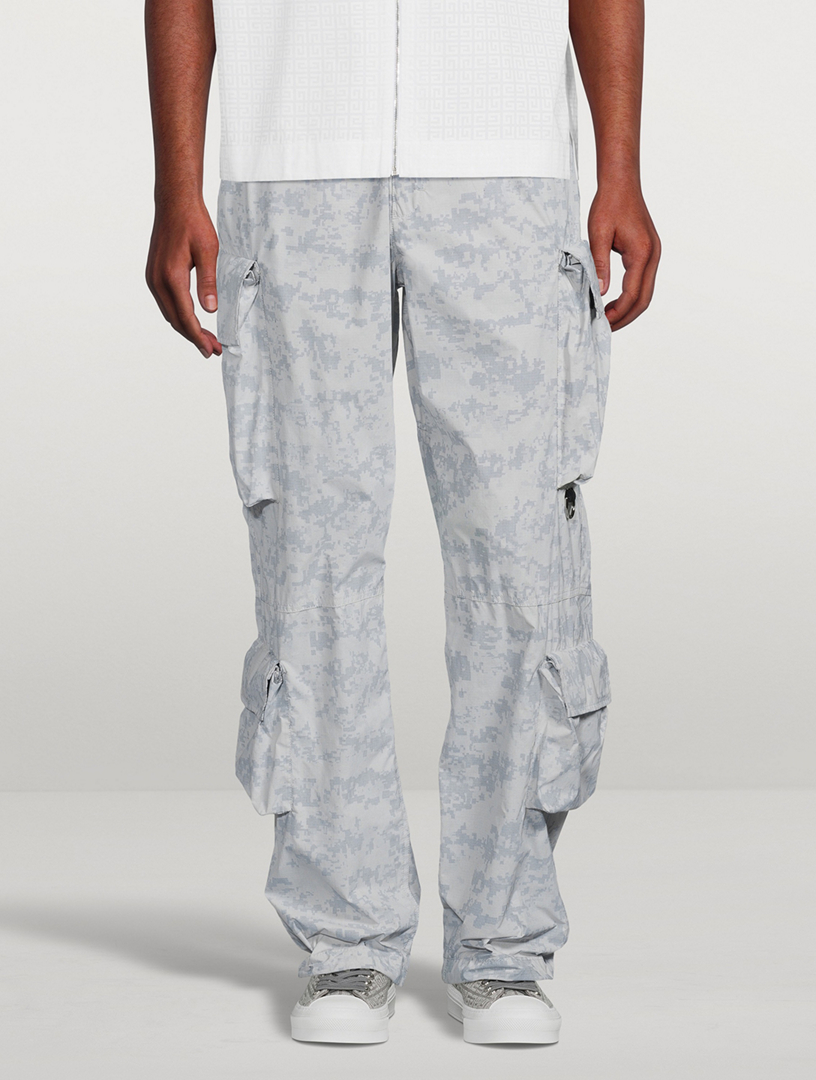 GIVENCHY Nylon Cargo Pants In Camo Print | Holt Renfrew Canada