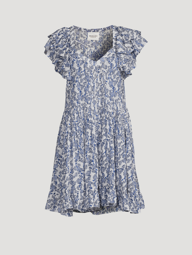 ISABEL MARANT ÉTOILE Godrana Mini Dress In Floral Print | Holt