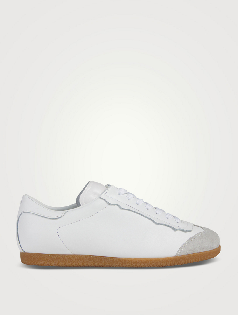 MAISON MARGIELA Leather And Suede Sneakers | Holt Renfrew Canada