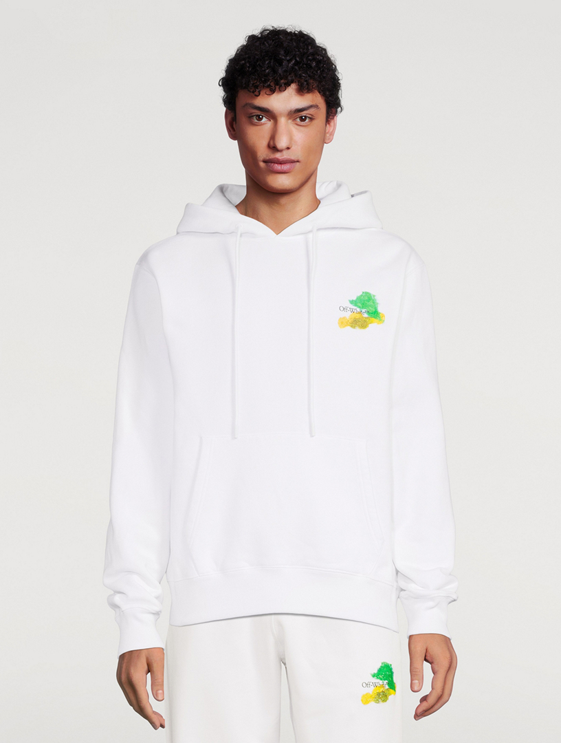 OFF-WHITE Brush Arrow Slim-Fit Hoodie | Holt Renfrew Canada