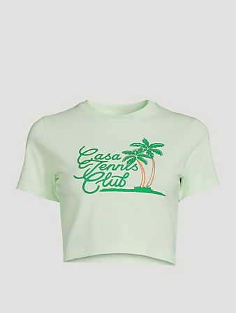 Casa Tennis Club Cropped T-Shirt