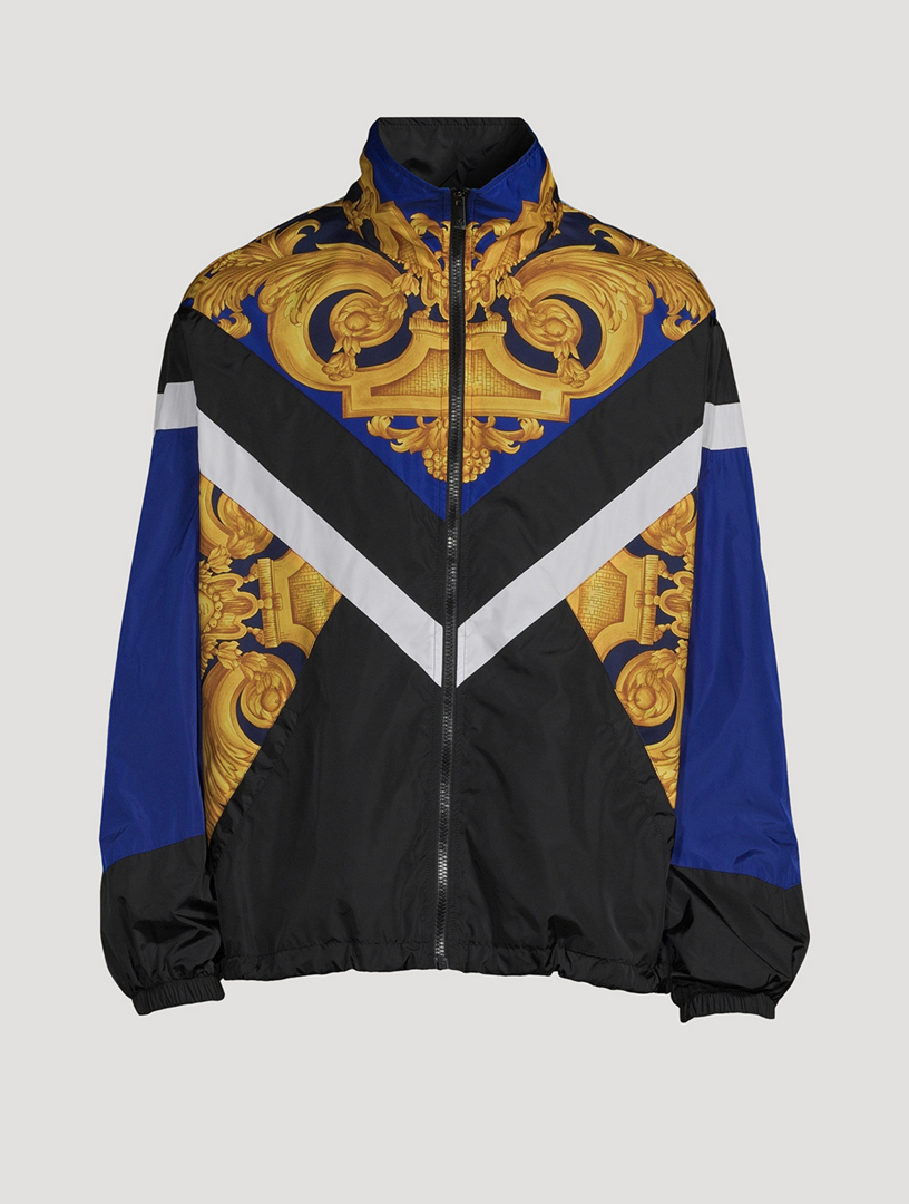 VERSACE NYLON ZIPUP JACKET-