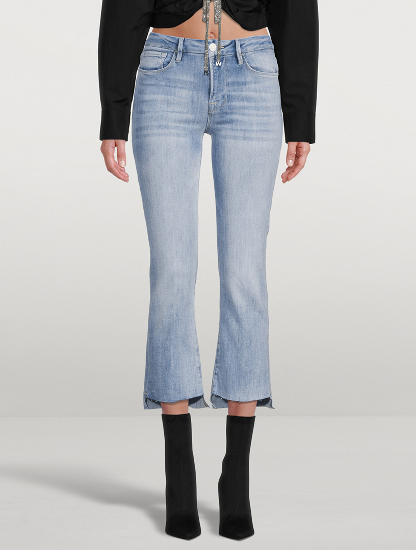 FRAME Le Crop Mini Bootcut Jeans Holt Renfrew Canada